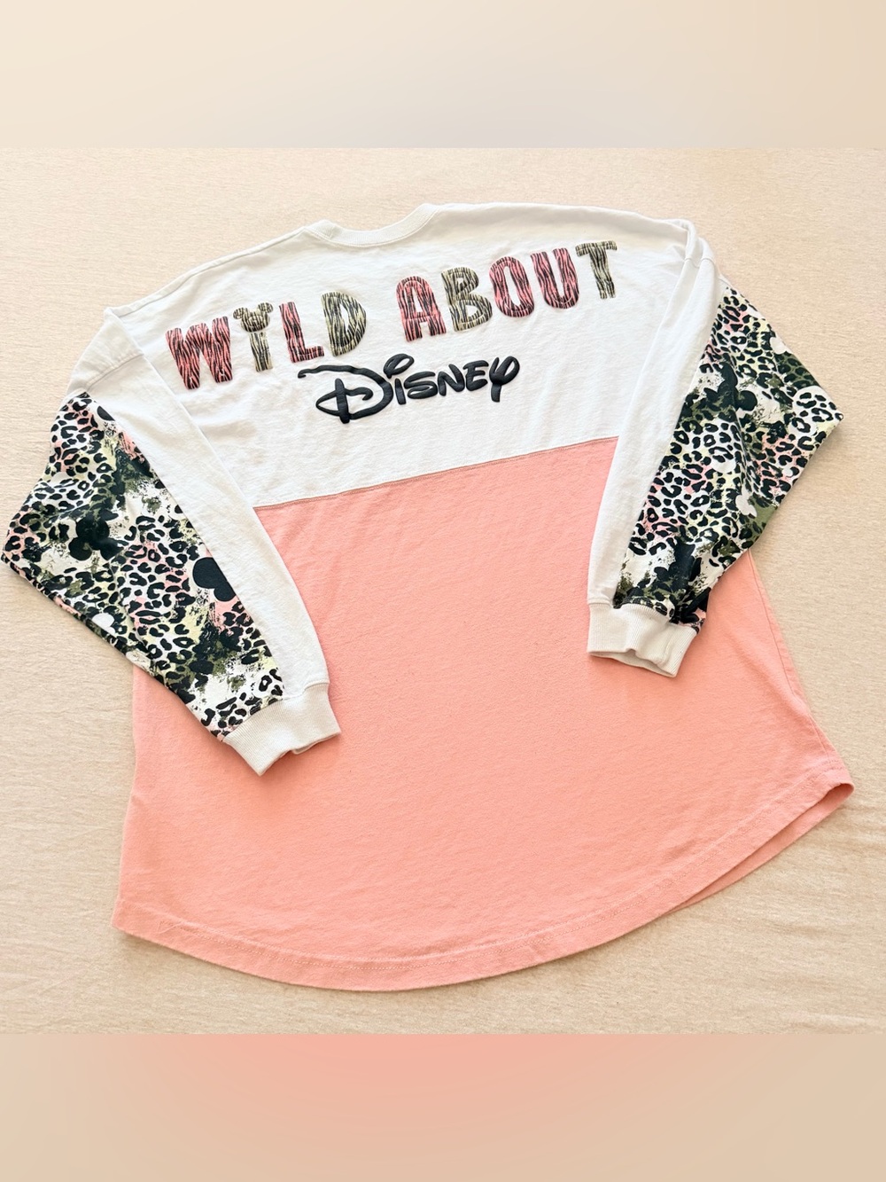 Disney Parks Animal Kingdom "Wild About Disney" Spirit Jersey